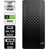 HP Prodesk 2 Tower G1I i5 14500 RTX 5050 8GB Masaüstü Bilgisayar 96GB RAM 2TB SSD FreeDOS + Per4 USB B6XX1ETPN559