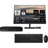 HP Prodesk 4 Mini G1I Core Ultra 5 225T Mini PC 80GB RAM 1TB SSD 23.8" FHD FreeDOS + Per4 USB BY6X8ETPN438 - Yok (Free Dos)