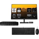 HP Prodesk 4 Mini G1I Core Ultra 5 225T Mini PC 80GB RAM 512GB SSD 27" FHD FreeDOS + Per4 USB BY6X8ETPN545 - Yok (Free Dos)