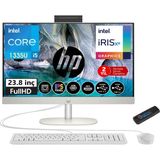Hp Proone 240 G10 Intel Core I5 1335U 64GB Ram 1tb SSD 23.8 Fhd IPS WİNDOWS11PRO Beyaz All In One Bilgisayar 6623Z2ET43+ZETTAUSBBELLEK