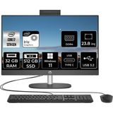 Hp Proone 240 G10 Intel Core I7 1355U 32GB 512GB SSD 23.8" Fhd W11P All In One Bilgisayar 8T2W8ESP427