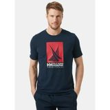 Hp Race Graphic Erkek Lacivert T-shirt 34419-597