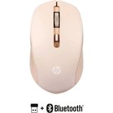 HP S1000 Plus Kablosuz Bluetooth Mouse Çift Modlu Kompakt Sessiz 2,4ghz+Bt5.0 | Ramwhite Garantili - Rose