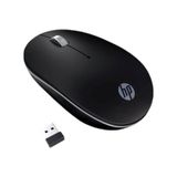 HP S1500BK 1600 DPI Kablosuz Sessiz Mouse siyah