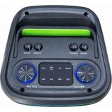 HP-S60 Partybox Bluetooth Hoparlör – 2×6.5” Hoparlör, 30W Güç Rgb Işık - Çok Renkli