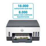 Hp Smart Tank 720 6Uu46a Tarayıcı + Fotokopi + Wi-Fi Çok Fonksiyonlu Mürekkep Püskürtmeli Yazıcı ( Outlet) Teşhir