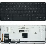 Hp Uyumlu Elitebook 725 G2 (F1q83ea), 725 G2 (F1q84ea), 725 G2 (H0kd0ec) Işıklı Klavye Siyah Tr