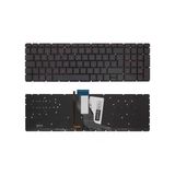 Hp Uyumlu Envy 17-N, 17-N000, 17-N000nt, 17-N100nt Klavye Tr Işıklı Siyah - Büyük Enter