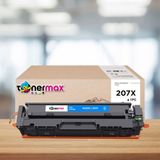 Hp Uyumlu Tonermax 207X - W2211X Muadil Toner Mavi - Çipli/Hp Color LaserJet Pro M255dw / M255nw /M282nw /M283cdw /M283fdn /M283fdw