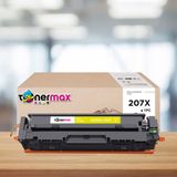 Hp Uyumlu Tonermax 207X - W2212X Muadil Toner Sarı - Çipli/Hp Color LaserJet Pro M255dw / M255nw /M282nw /M283cdw /M283fdn /M283fdw
