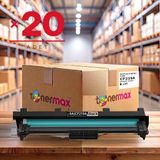 HP Uyumlu TonerMax CF219A Muadil Toner 20'li Paket LaserJet Pro M130a Muadil Drum Ünitesi 12.000 Sayfa