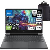 Hp Victus 16-R0071NT I7-13700H 32-Gbddr5 2 Tbssd RTX4070 (8gb) 16.1" Fhd Windows 10 Home + Zg Sırt Çantası 8V898EAZG67 - 32 GB