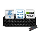 Hp Ws A2kj1es Z2m G1ı Mını Intel Ultra 9 285 96Gb Ddr5 2Tb Ssd 16Gb/Rtxa2000 Windows 11 Pro Yapay Zeka Destekli Mini Iş Istasyonu A2kj1esp17 + Zettausbbellek