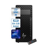 Hp Z2 Tower G1I Intel Core Ultra 9 285K 64GB Ddr5 4tb SSD Intel Arc Graphics Windows 11 Pro Taşınabilir Bilgisayar A2KX9ESP24 + Zettausbbellek