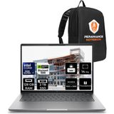 Hp Zbook 8 G1I Core Ultra 7 255H Rtx 500 Ada 4gb 128GB Ram 2tb SSD 14" Fhd+ Freedos A3ZW7ETPN349 Iş Istasyonu + Per4 Çanta - 2 TB - 128 GB