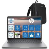 Hp Zbook 8 G1I Ultra 9 285H 96GB Ddr5 4tb SSD 4GB/RTXA500 14" Wuxga 300 Nit Windows 11 Pro Taşınabilir Iş Istasyonu B30HPESP24 + Zettaçanta