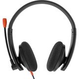HP003U | Siyah | Telefon Kulaklığı | USB Bağlantı | Gürültü Önleyici Mikrofon - Standart