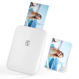 HPRT MT53 mini fotoğraf yazıcısı, cep telefonu fotoğrafları için 2 x 3 inç anında yazıcı, taşınabilir kablosuz Bluetooth çıkartma yazıcı, kendinden yapışkanlı fotoğraf kağıdı dahil, iPhone ve Android