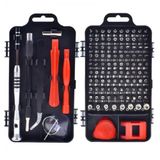 HPY Pazar 112-in-1 Hassas Tornavida Seti, Çelik Alaşım, Manyetik, Telefon Laptop Elektronik Tamir için