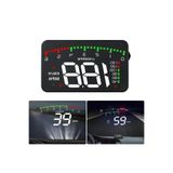 HPYTECH Araç Hız Göstergesi Dijital Ekran ,Voltaj Su Sıcaklığı ,Yansımalı Göstergeli , OBD2 HUD