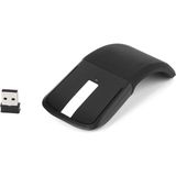 Hpytech Arc Touch Katlanabilir Mouse-Dokunmatik Kaydırma, Kavisli Esnek Tasarım-Bluetrack Yüksek Hassasiyet, Taşınabilir Şık Mouse - Siyah