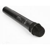 Hpytech Kablosuz El Mikrofonu + USB Alıcı , Vhf 268.85/262.85MHZ , Öğretmen, Karaoke ve Sunumlar Için - Siyah