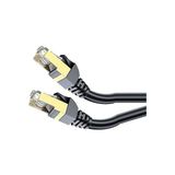 Hq Speed Cat7 Ethernet Patch Kablosu | S/ftp 10GBPS 600MHZ – Modem Router Tv Uyumlu - 2 m