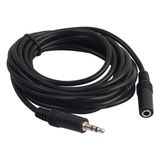 Hq Speed Ses Kabloları 3.5mm Aux Ekleme Uzatma Kablosu 5mt Dayanıklı Tasarım