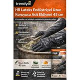 Hr Lateks Endüstriyel Uzun Asit Eldiveni 60 cm