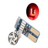 HR PAK T10 Led Ampul Park Led Plaka Led Tavan Led 15 Ledli 12v 5w KIRMIZI Canbus Led (2 adet)