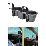 H&R PLASTİK Oto Araç Içi Bardaklık (SİYAH RENK) Organizer Araba Bardak Tutucu Siyah Renk Seçeneği(MAGAZADA 6 RENK SEÇENEGİ)