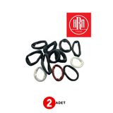 HRA STORE 2 ADET KARIŞIK RENKLİ LASTİK HAVLU TOKA SETİ - Ultra Esnek Havlu Lastik Toka Seti