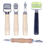 HRJZF Ses Silindiri, Ses Deadener Rulo Aracı Araba Ses Deadening Rulo Ses Deadener Rulo Seti, Dikiş Rulmanları, Donanımlı Otomotiv Ses Ses Deadening Uygulama Tekerlek Silindiri 5 Adet