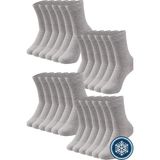 Hrnzafer Tekstil 24'lü Erkek Pamuklu Içi Havlu Sıcak Tutan Kışlık Uzun Çorap - 41 - 46 - Gri