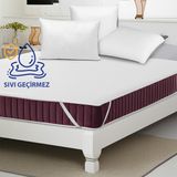 Hrnzafer Tekstil Micro Classic Sıvı Geçirmez Lastikli Yatak Koruyucu Alez – Tek / Çift Kişilik, Bebek & Çocuk - 120 x 200 cm - Beyaz