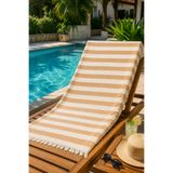 hs havlu sepeti Natural Collection Çizgili Banyo Havlusu 80x150 cm – %100 Pamuk