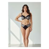 Hs İç Giyim Gri Bralet Sütyen Tanga İç Çamaşırı Takımı