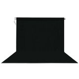 HS STÜDYO TEKNİK 135X200CM SİYAH FON PERDESİ SETİ
