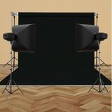 HS STÜDYO TEKNİK 270X580CM SİYAH TAŞINABİLİR KUMAŞ FON PERDESİ