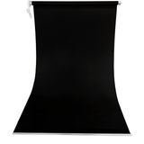 HS Stüdyo Teknik 90X120CM Siyah Fon Perdesi Seti