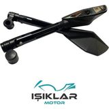 Hsb CF Moto 250 NK Rizoma Ayna Siyah SRCS049