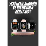 Hsc Bilişim 1.83 Inç Akıllı Saat Android ve Ios Uyumlu Çağrı Cevaplayabilen Adımsayar Gps Takibi - Standart - Dijital