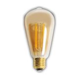 Hsc Bilişim 1 Adet Cata Ct 4350 LED Rustik Ampul 4W Amber Işık E27 Duy - 001-Renkli