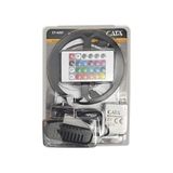 Hsc Bilişim 1 Adet Cata Ct 4557 Rgb Şerit LED Set 5 mt Rgb LED 3 Renk+Trafo+ Kumanda - 001-Renkli