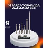Hsc Bilişim 16 Parça Usta Işçilik Bits Takımı Vida Sökme Takma Set