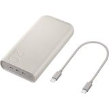 Hsc Bilişim 20000 Mah 45 Watt Powerbank, Hızlı Şarj, Pd 2.0, 3 Çıkışlı, Kablo Dahil, Bej, 2024 Model - Çok Renkli