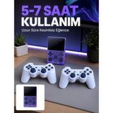 Hsc Bilişim 3.5 Inç IPS Ekranlı Çift Kablosuz Kollu Taşınabilir Retro Oyun Konsolu