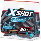 Hsc Bilişim 36587 Zuru x Shot Silah 20 Li Yedek Paket - 01 - Mavi