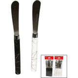 Hsc Bilişim 5 Parça Uzun Kahvaltı Bıçak - Mermer Desen Saplı 16.5 cm BX40 - 001-Renkli
