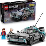 Hsc Bilişim 77256 Speed Champions Geleceğe Dönüş: Zaman Makinesi 357 Parça +9 Yaş - (ClearEyelets)Black-RadiantOrchid